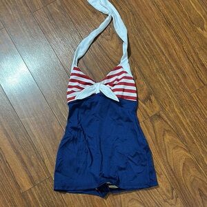 Nautical women’s Swimwear - Red, White, and Blue